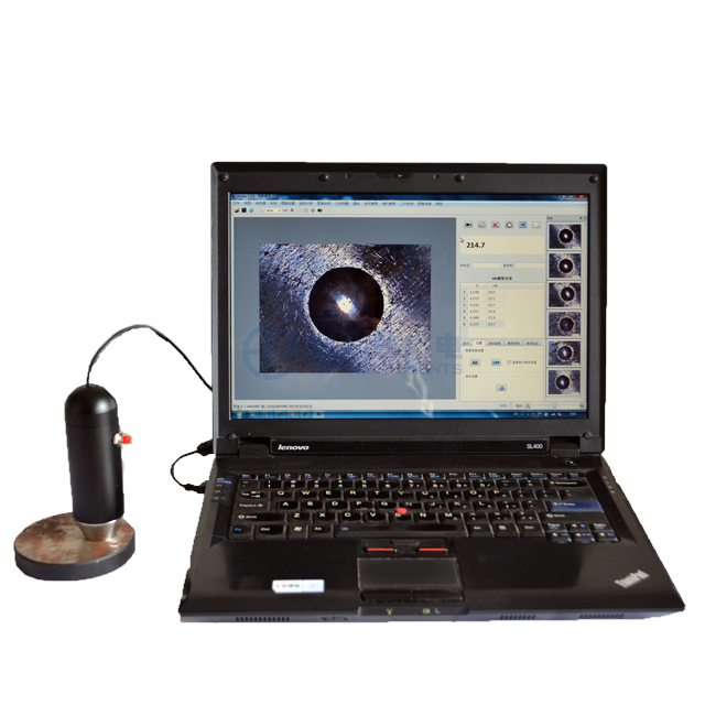 带便携式相机的布氏压痕测量和分析软件